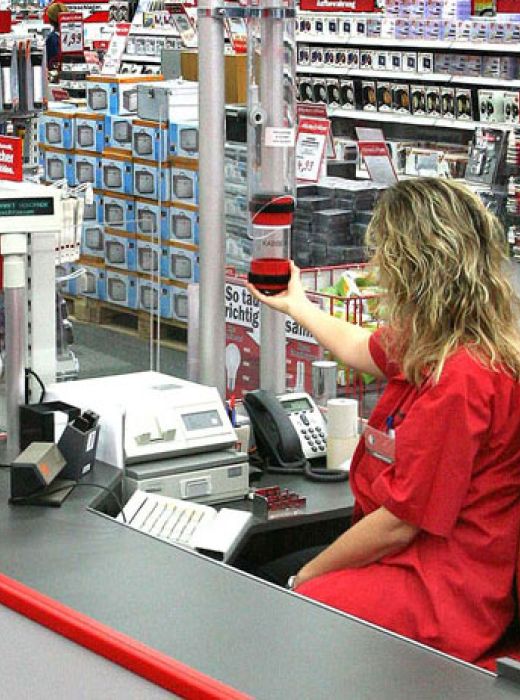 Mehr Sicherheit bei Handling mit Bargeld mit Rohrpostanlagen